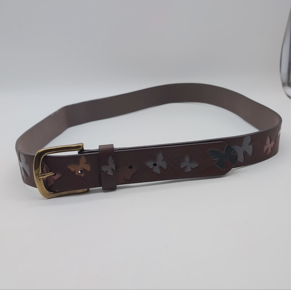 Elegant Brown Butterfly Y2K 48 In Total Belt 2XL - Picture 1 of 5